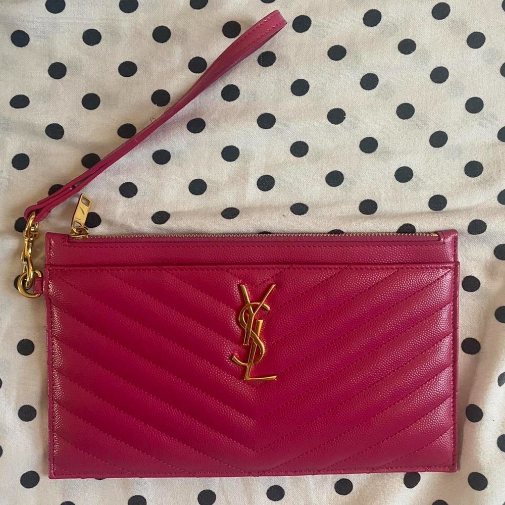 YSL Purse/Pouch Pink